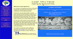 Desktop Screenshot of harpspectrum.org